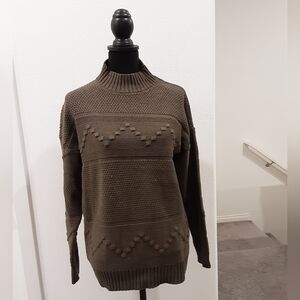 NWOT Pink Clover Sweater